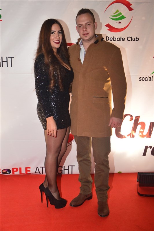 Haifa Wehbe & Wael Kfoury Christmas Reunion 2